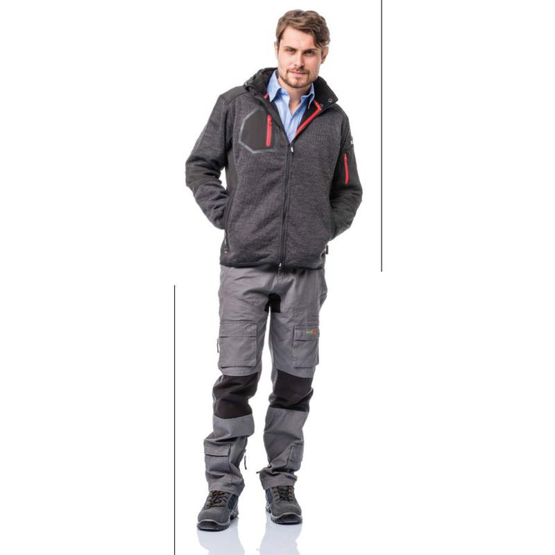 Giacca Issa Wengen 04727 Con Inserti in Soft Shell